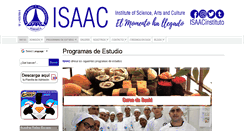 Desktop Screenshot of isaacve.com